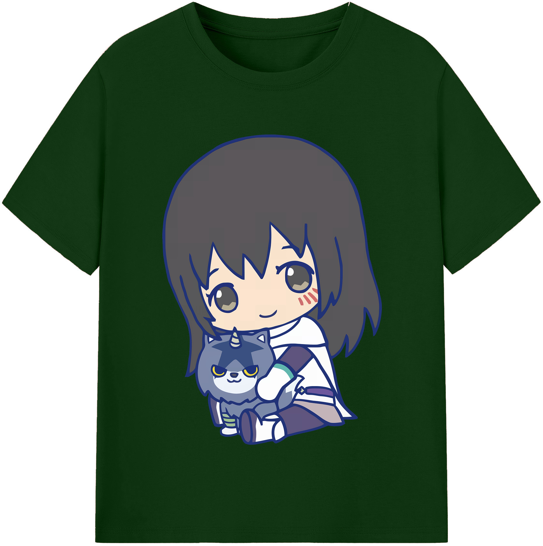 （画像用） 転スラ Regarding Reincarnated to Slime 綿100％半袖Tシャツ（フロントプリント）